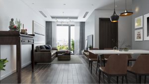 Thiết kế nội thất chung cư Ngoại Giao Đoàn – Nét đẹp hiện đại