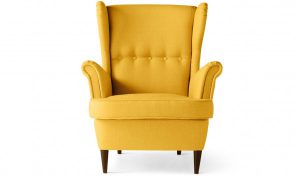 Ghế bành màu vàng