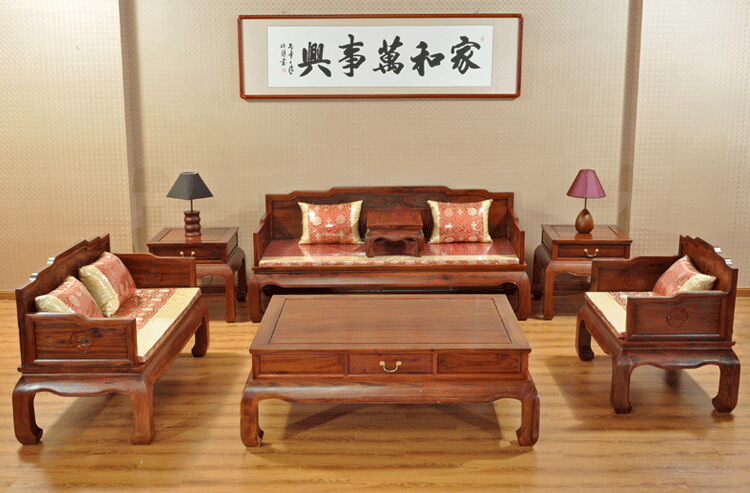 bàn ghế gỗ tự nhiên phòng khách
