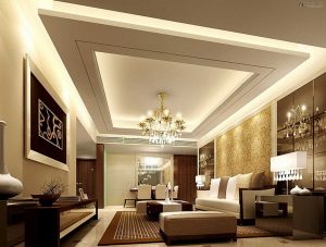 Nguyên tắc chọn đèn trang trí trần thạch cao phòng khách chuẩn đẹp nhất
