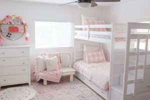 Ý tưởng thiết kế nội thất phòng ngủ bé gái đẹp mắt