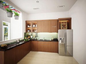 Thiết kế phòng bếp dài 3m, rộng 3m đẹp và thu hút 2022