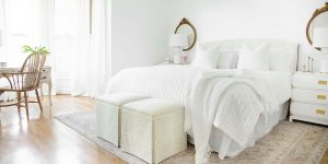 Cách decor phòng ngủ màu trắng đẹp tinh khôi và sang trọng