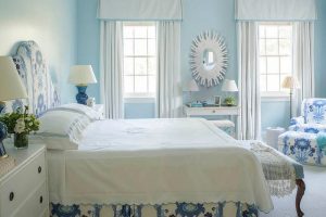 Tổng hợp 10+ xu hướng sơn phòng ngủ màu xanh thịnh hành, hợp phong thủy