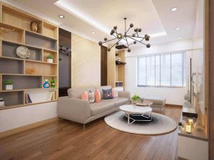Thiết kế nội thất chung cư Goldmark City – Không gian sống tiện nghi
