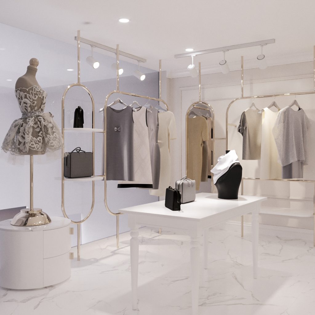 “Chiến lược” thiết kế nội thất cửa hàng đẹp ấn tượng và hút khách