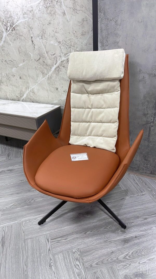 Ghế thư giãn da PU cao cấp màu da bò (Relax Chair) – FERRA