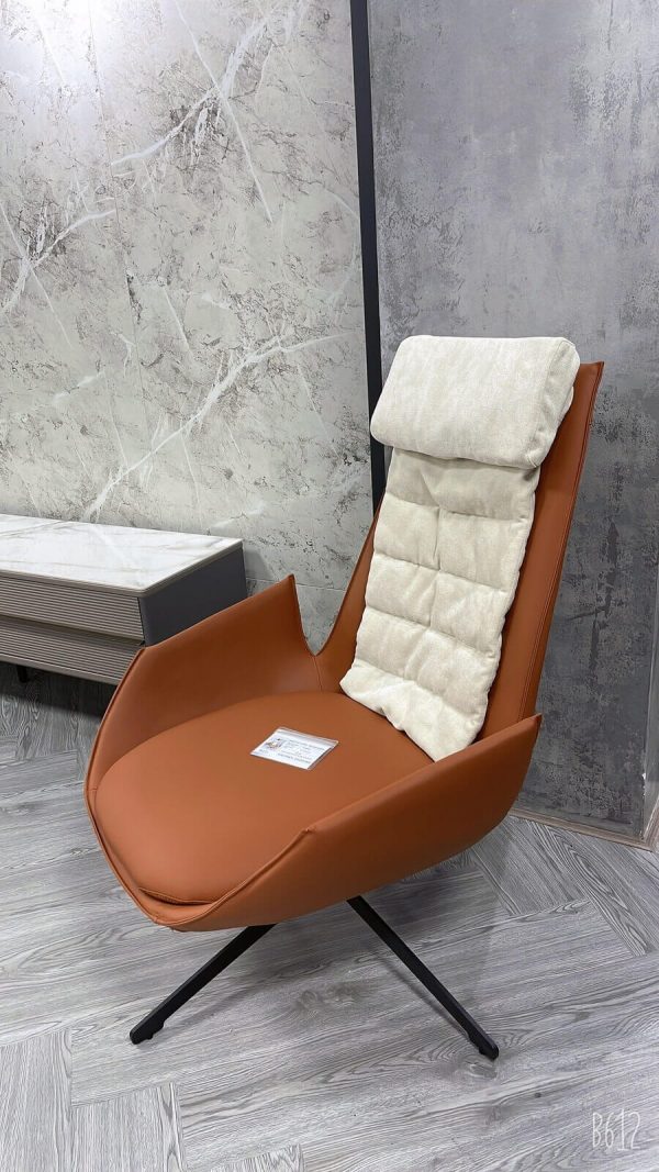 Ghế thư giãn da PU cao cấp màu da bò (Relax Chair) – FERRA