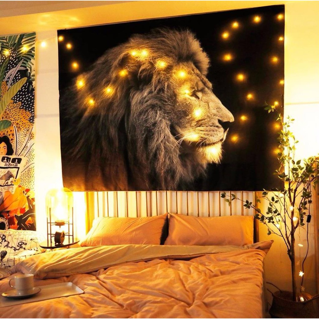 giường ngủ cung sư tử