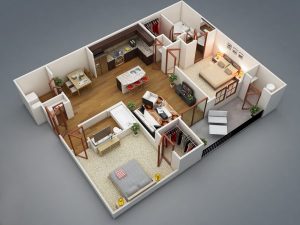 Chia sẻ kinh nghiệm bố trí mặt bằng nội thất chung cư từ các chuyên gia