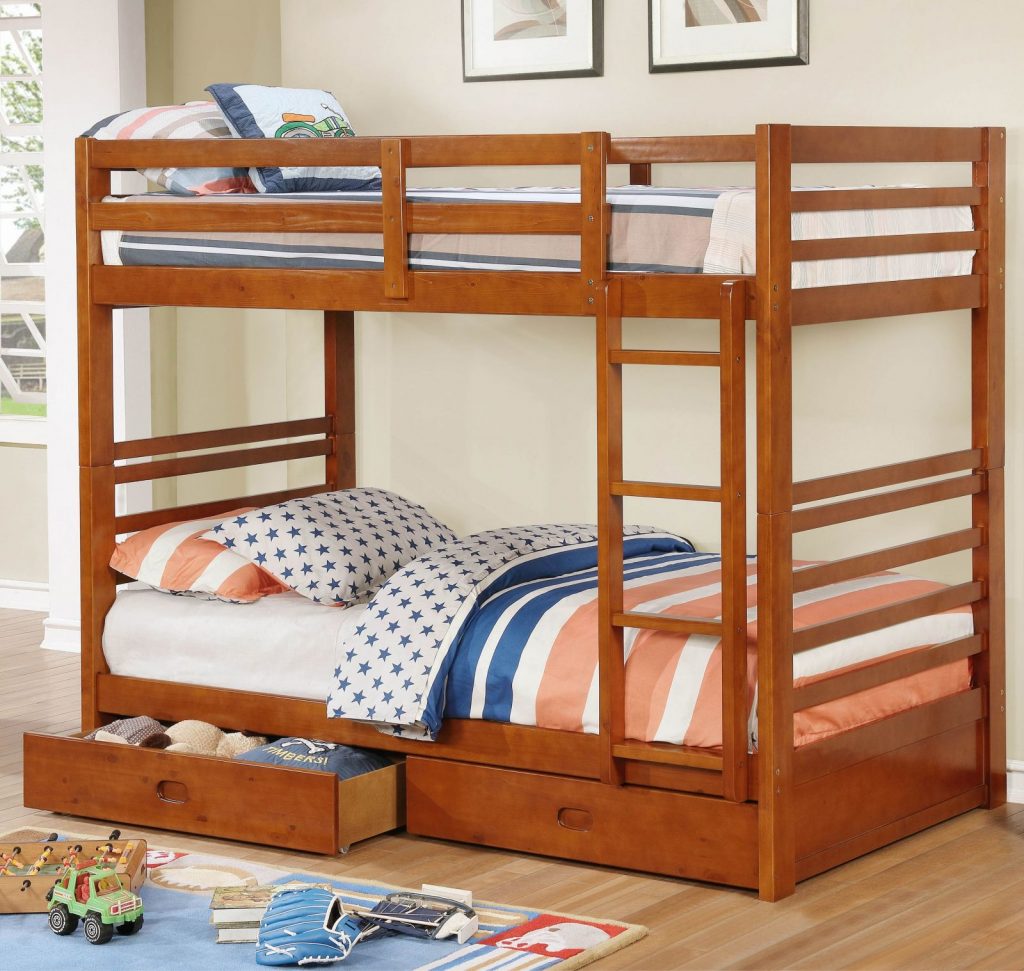 giường tầng gỗ tự nhiên