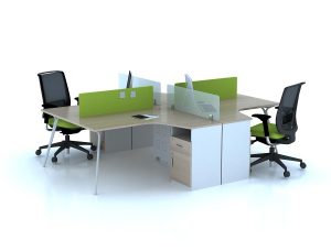 6 lý do doanh nghiệp nên thiết kế bàn làm việc có vách ngăn