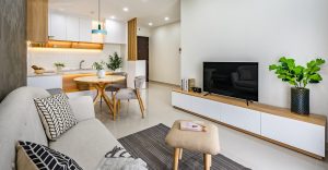 10+ mẫu kệ tivi chung cư đẹp, bền tối ưu không gian nhất
