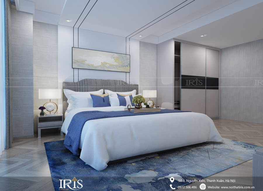 thiet ke noi that phong ngu oriental westlake 03