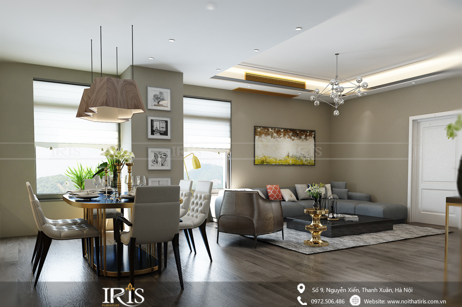 thiet ke noi that phong khach hien dai