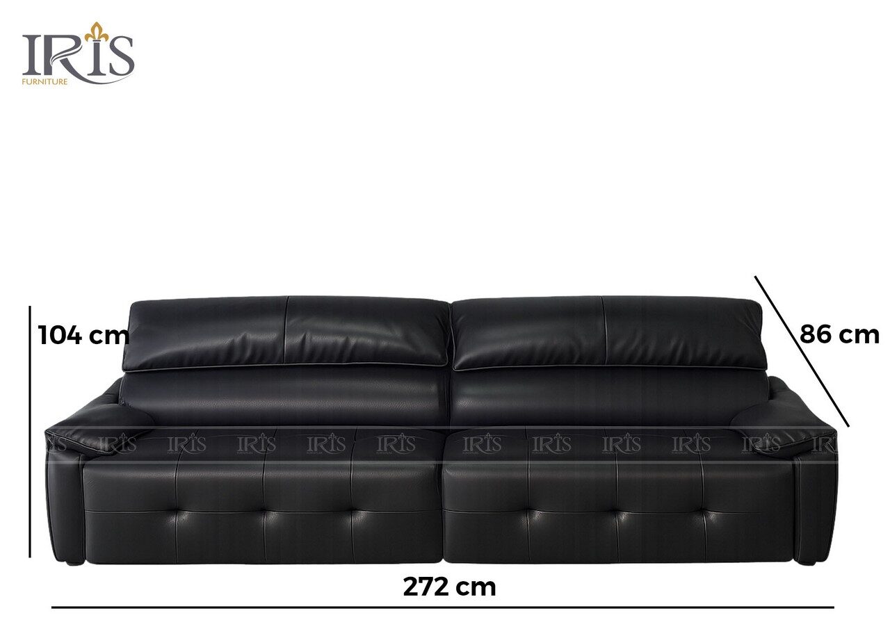 Sofa Amara có chiều dài phù hợp hầu hết các không gian phòng khách