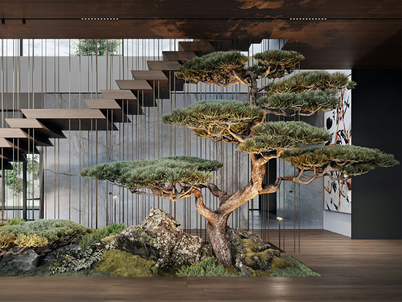 Không gian gần gũi thiên nhiên, giúp giảm stress và thư giãn