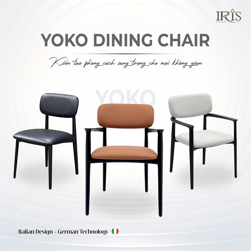 Ghế Ăn Minotti Yoko Decor Sang Trọng