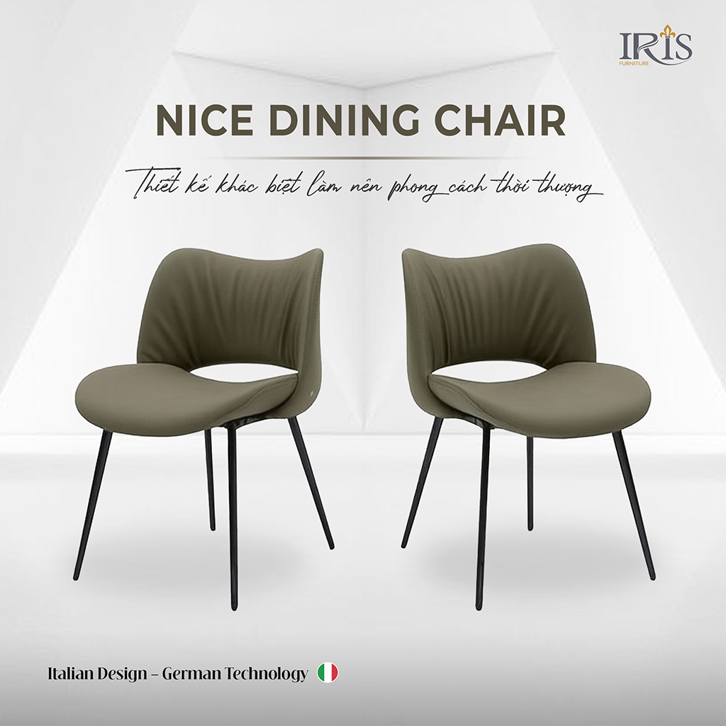 Ghế Ăn NICE Decor Sang Trọng Cho Mọi Không Gian