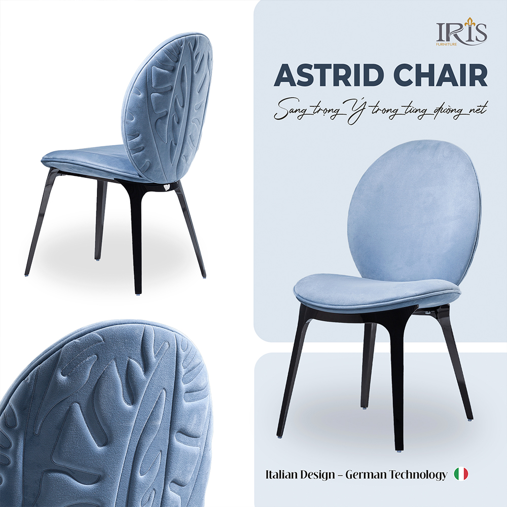 Ghế Ăn Visionnaire Astrid Sản Xuất Tại Nhà Máy Nội Thất Tại Thượng Hải