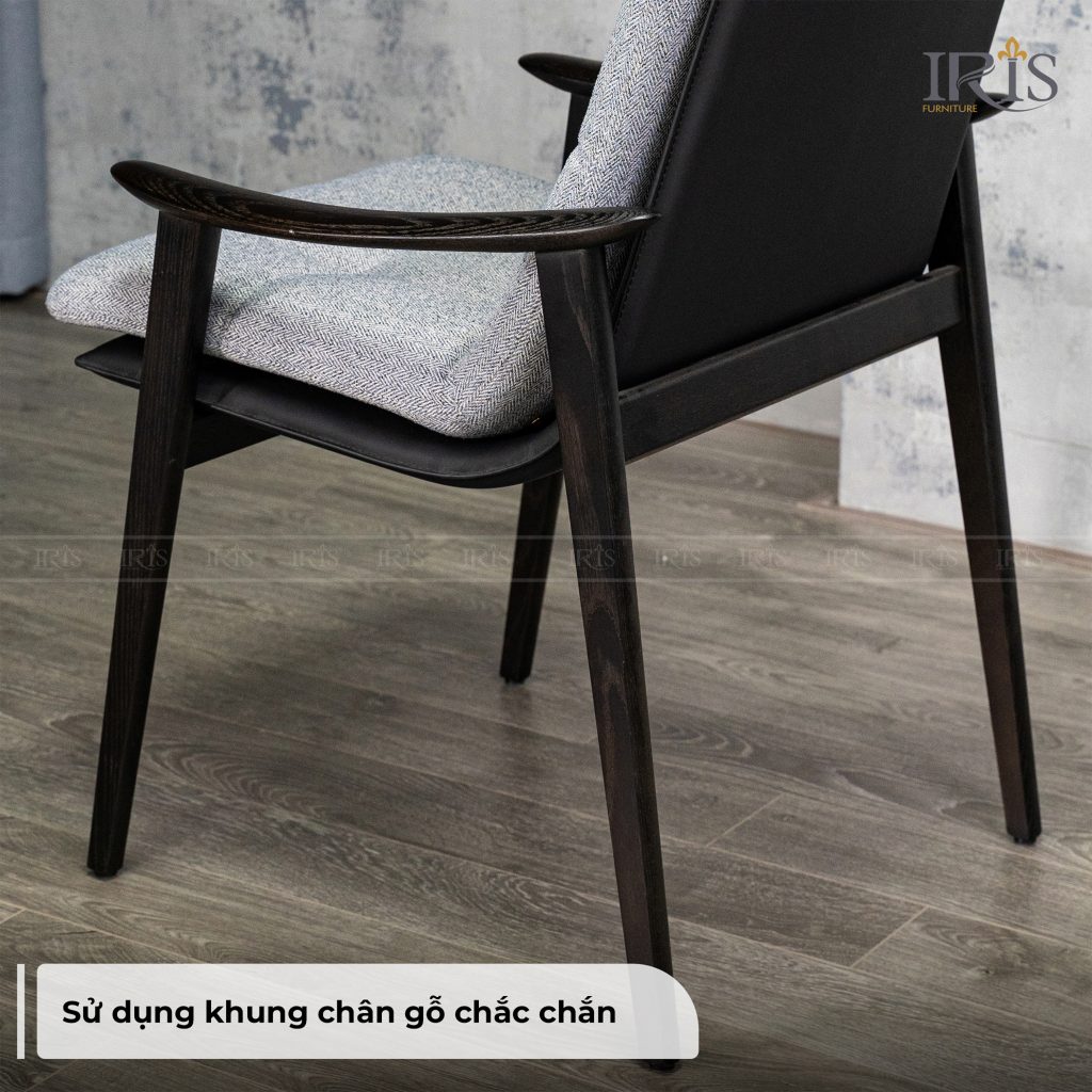 Ghế thiết kế khung gỗ ash chắn chắn 
