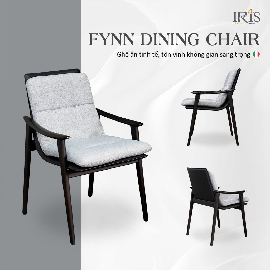 Ghế ăn Fynn thiết kế hiện đại, thanh lịch