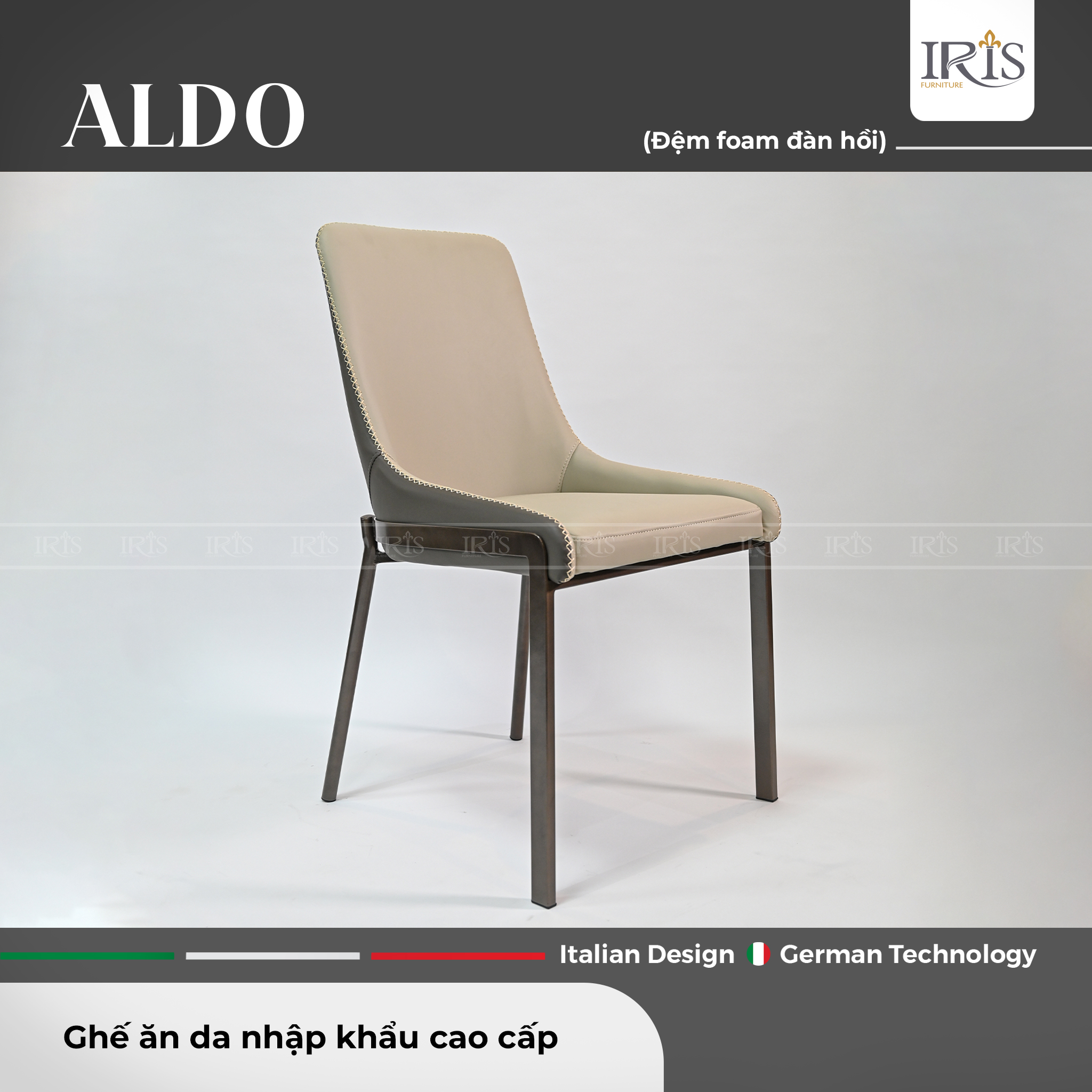 Ghế ăn da thật ALDO HH3