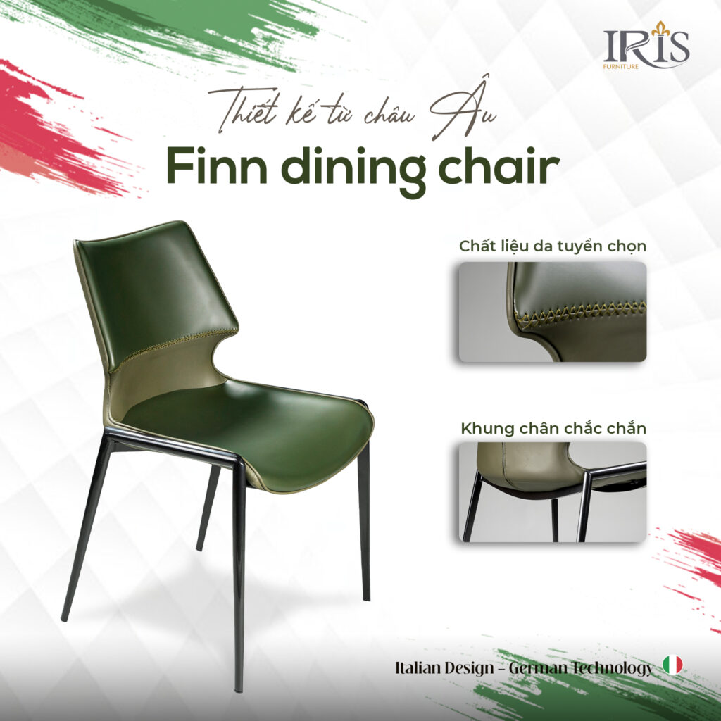 Ghế ăn thiết kế Italy tối giản