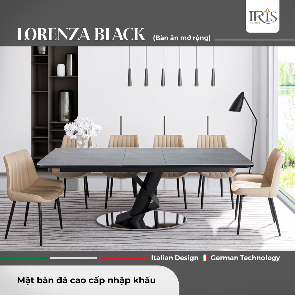 Bàn ăn Lorenza Black