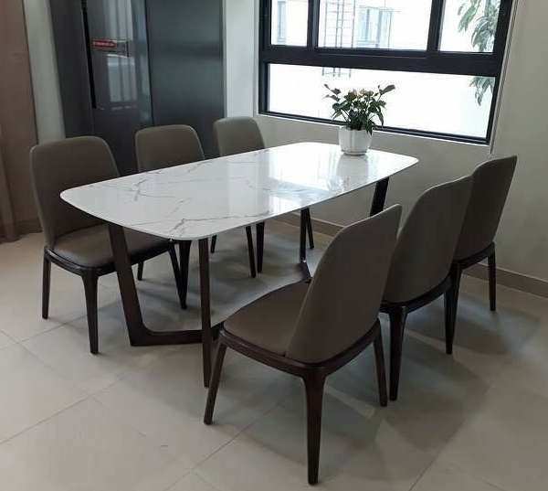 Cách chọn kích thước bàn ăn cho 4, 6, 8, 10 người 4 bàn ăn concorde