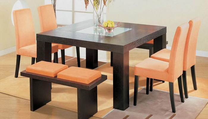 Cách chọn kích thước bàn ăn cho 4, 6, 8, 10 người 8 mẫu bàn ăn hình vuông cho nhà nhỏ