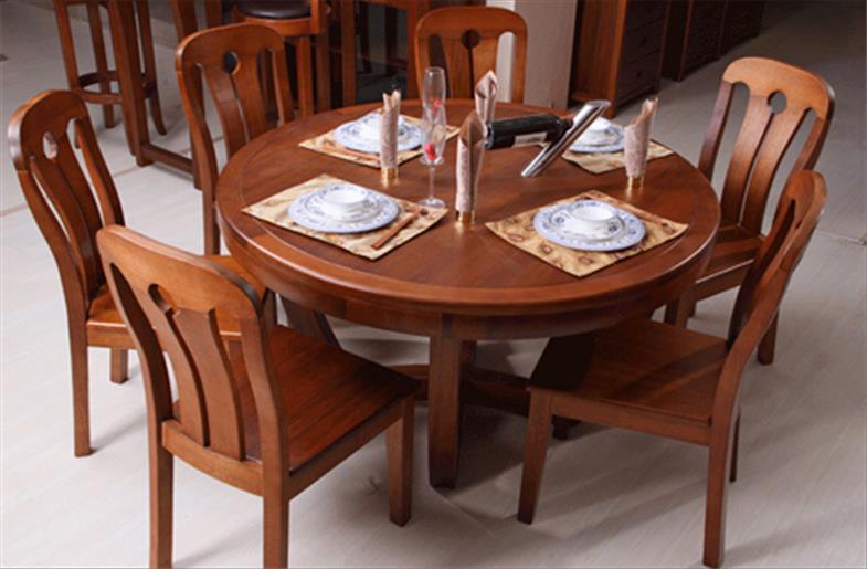 Cách chọn kích thước bàn ăn cho 4, 6, 8, 10 người 7 mẫu bàn ăn tròn gia đình