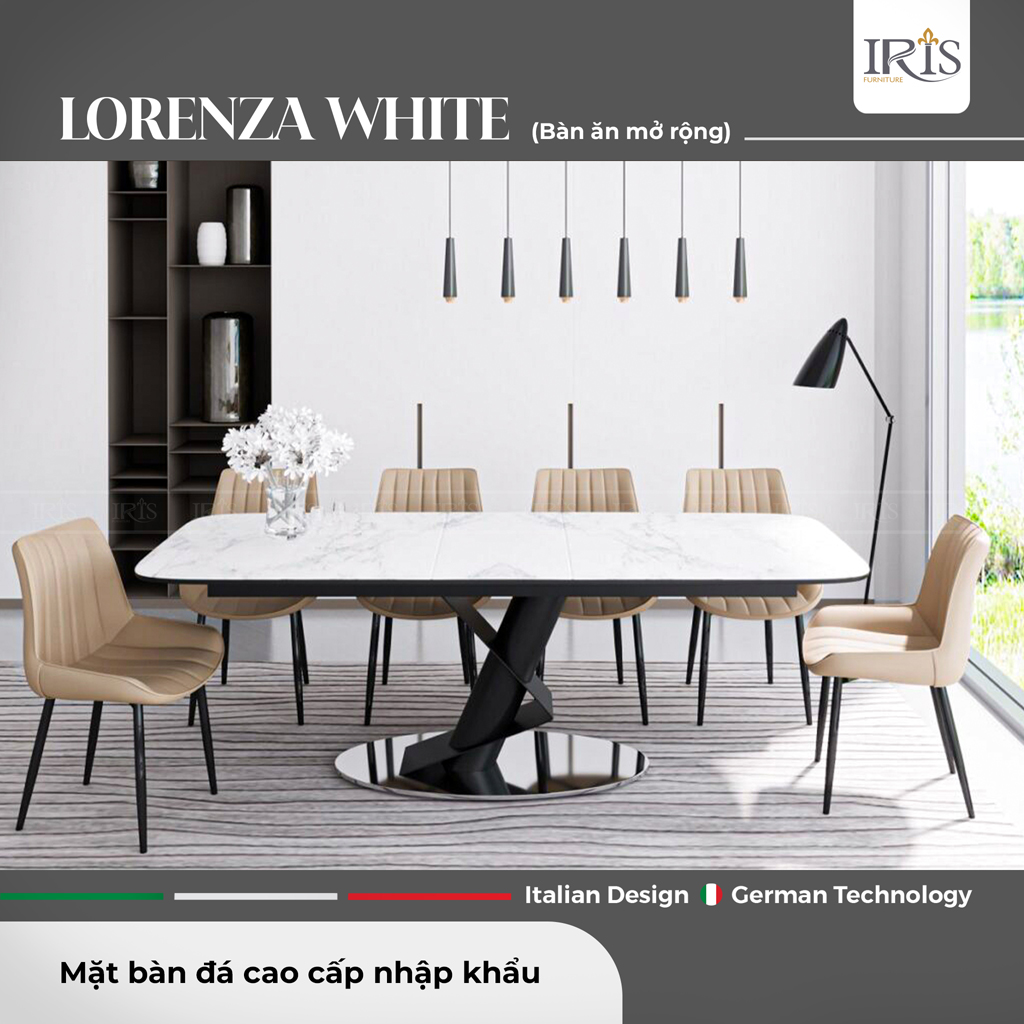 Bàn ăn Lorenza White