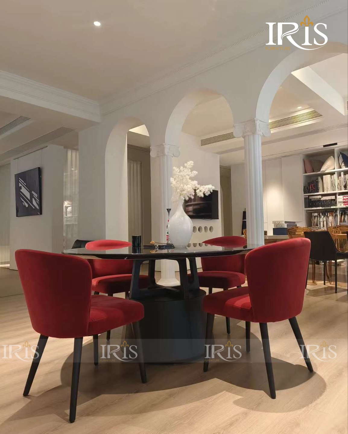 Bộ Ghế Ăn Minotti Aston Đẹp