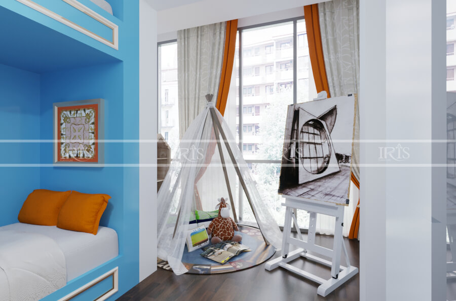 thiết kế nội thất trẻ em F2