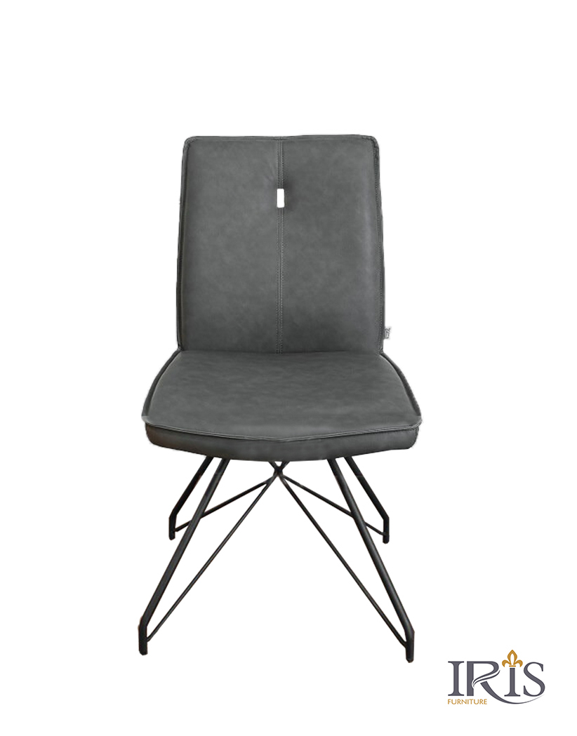 Ghế ăn bọc da cao cấp HD9209 Grey