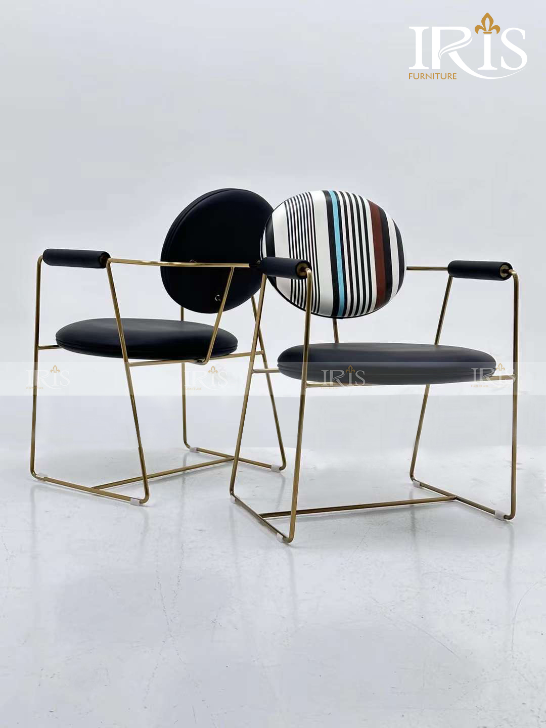 Ghế Ăn Gemma Baxter Bọc Da Cao Cấp