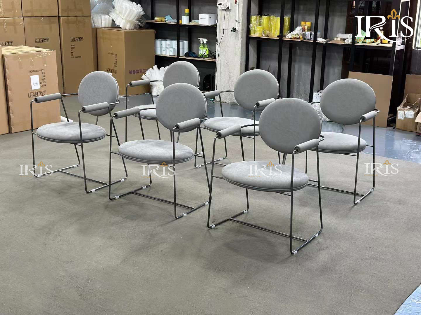 Ghế Ăn Gemma Baxter Sản Xuất Tại Nhà Máy