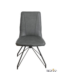 Ghế ăn nhập khẩu bọc da HD9206B Grey