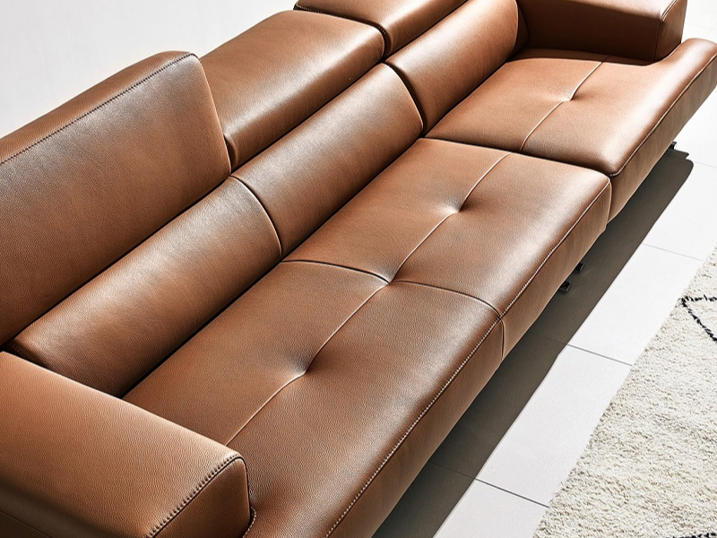Ghế sofa da cao cấp cho căn hộ hiện đại