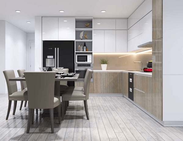 kích thước tủ bếp hợp phong thủy