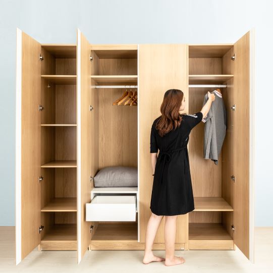 kích thước tủ quần áo tiêu chuẩn