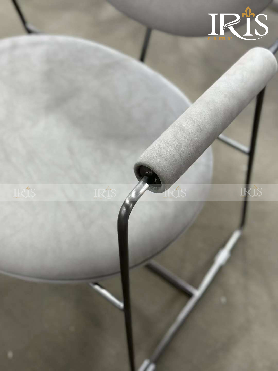 Mặt Ngồi Ghế Ăn Gemma Baxter Bọc Vải