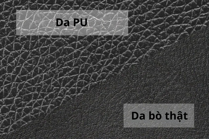 Phân biệt da PU và da bò thật qua độ bền
