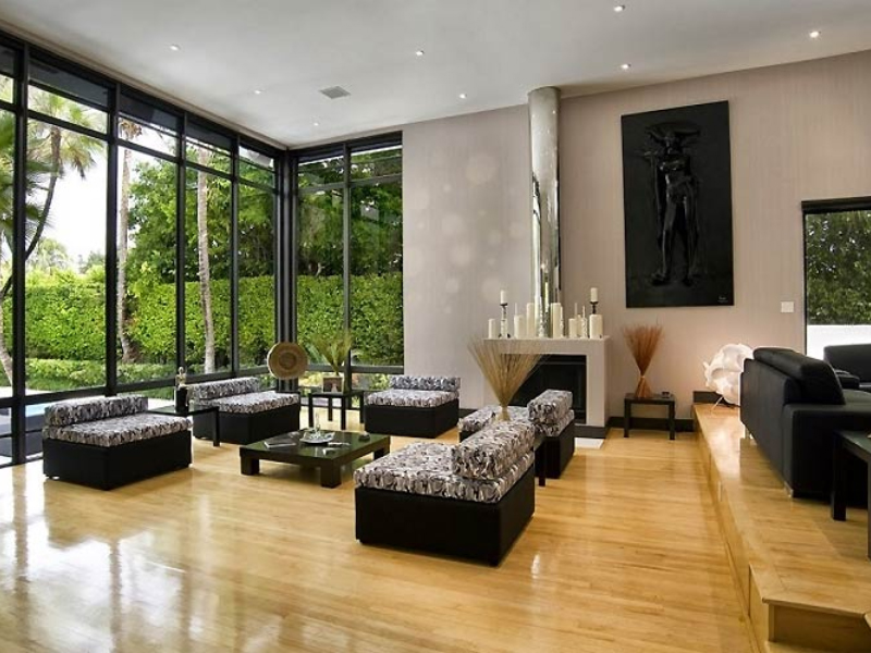 Mẫu thiết kế nội thất phòng khách ánh sáng tự nhiên