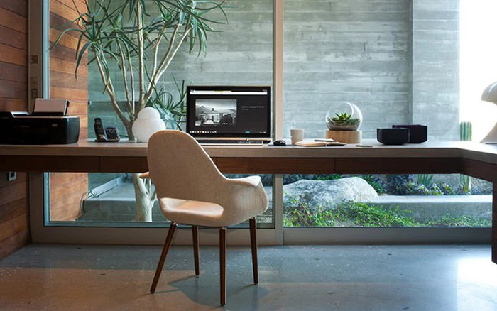 phòng làm việc lớn tại nhà