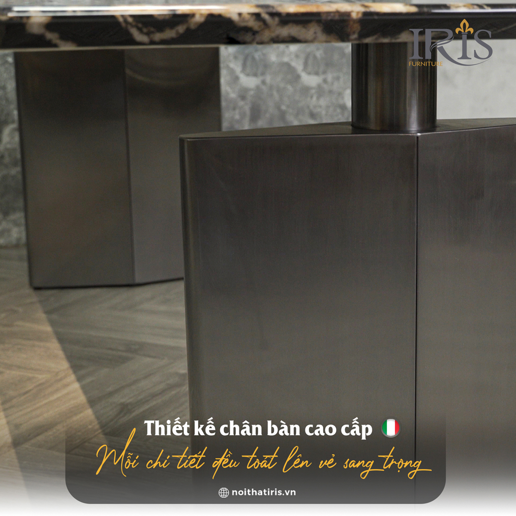 Thiết kế chân bàn cao cấp là một trong những lý do lựa chọn sản phẩm