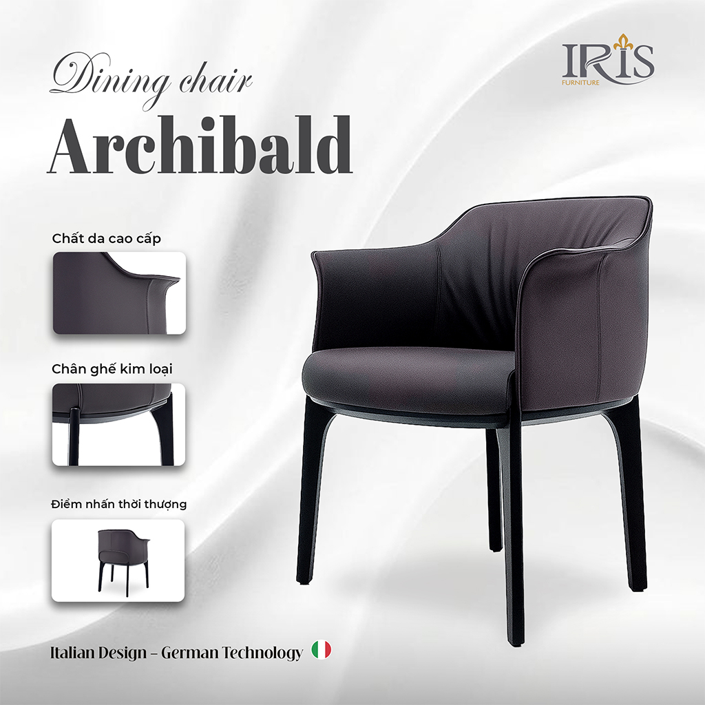 Ghế ăn ARCHIBALD thiết kế cao cấp