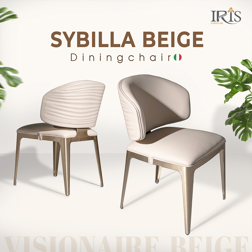 Ghế ăn Sybilla Visionare trong không gian thiết kế