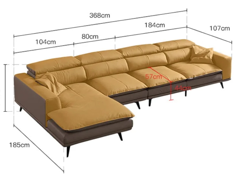 Sofa chữ L là giải pháp hoàn hảo để tận dụng góc phòng